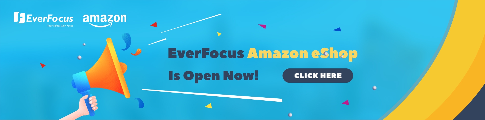 EverFocus Amazon eShop is Open Now!
